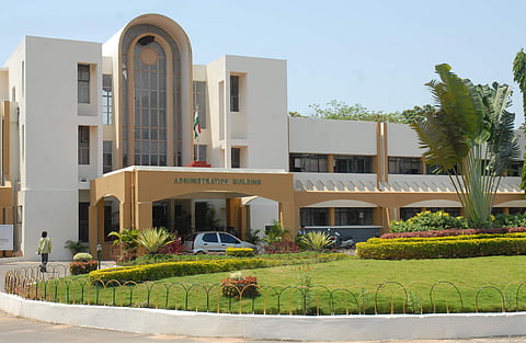 File photo of University of Hyderabad | (Pic: Express)