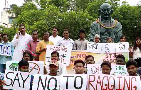 Representative picture of anti-ragging rally | (Pic: Express)