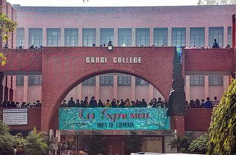 Picture of Gargi College, Delhi University | (Picture: Express)