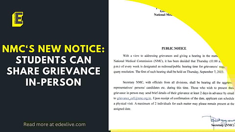 All about NMC's new notice | (Pic: EdexLive)