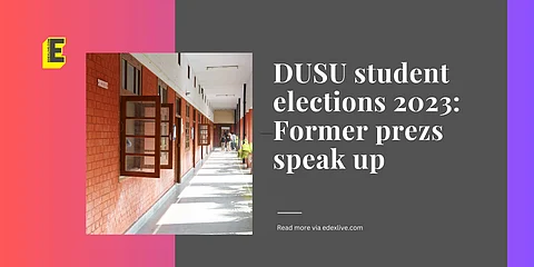 DUSU elections is here | (Pic: EdexLive)