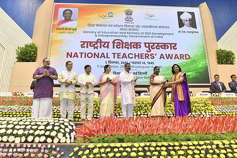 From the event | (Pic: From the official X handle of President of India)