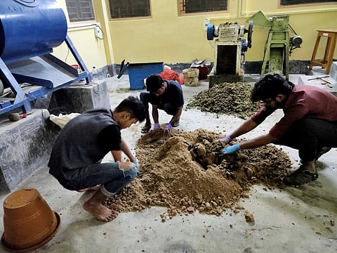 Substrate preperation | (Pic: IIT Guwahati)