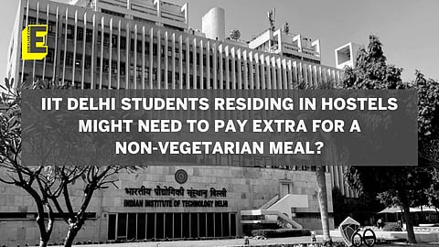 Students say that this is unfair | (Pic: IIT Delhi + EdexLive)