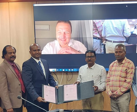 At the MoU signing ceremony | (Pic: CUTN)