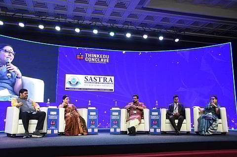 Visuals from the event | (Picture: TNIE)
