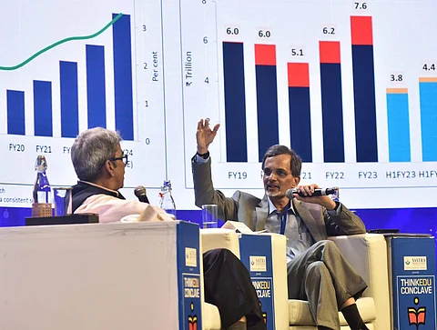 Visuals from the event | (Picture: TNIE)