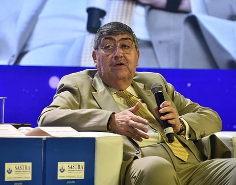Picture of former Supreme Court Judge Sanjay Kishan Kaul from the ThinkEdu Conclave 2024. (Express Picture)