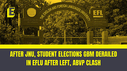 GBM derailed at EFLU | (Pic: EdexLive)