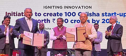 During the MoU signing | (Pic: IIT Bhubaneswar)