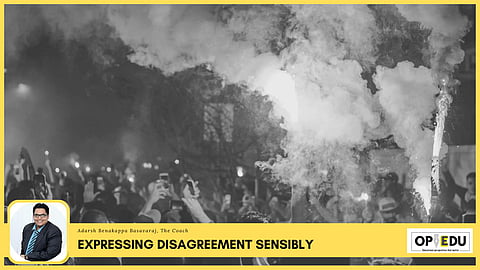 Expressing disagreement sensibly | (Pic: EdexLive)