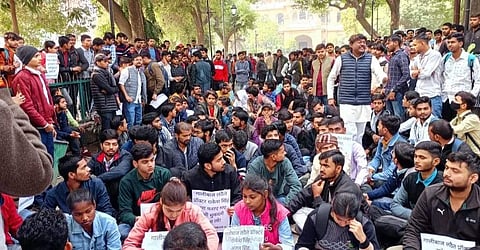 Visuals from the protest| (Picture: Source)