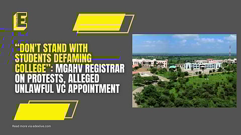 MGAHV registrar speaks up | (Pic: MGAHV + EdexLive)