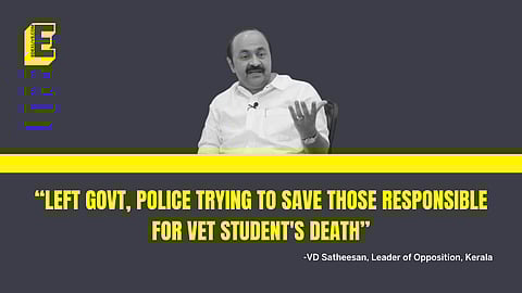 Satheesan took to Facebook to make these accusations. 