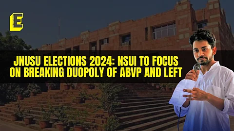 JNUSU elections 2024: “Don't want a campus with parties blaming each other,” says NSUI Presidential Candidate