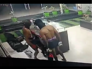 A screenshot of the Chaddi gang from the CCTV footage