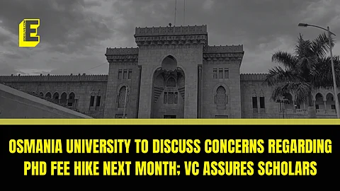 Osmania University retracts notice asking for payment of PhD tuition fee before March 30