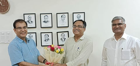 He also teaches Appropriate Technology, a core course for MTech students