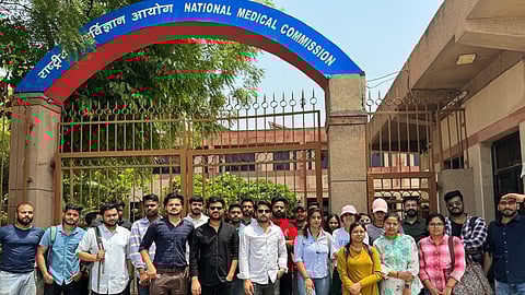 FMGs gathered at NMC today, April 29. 
