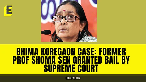 Bhima Koregaon Case: Former prof Shoma Sen granted bail by Supreme Court