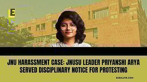 JNUSU Gen. Sec. Priyanshi Arya