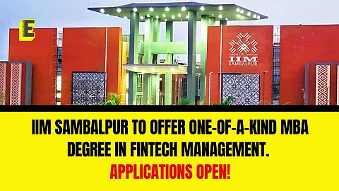 IIM Sambalpur to offer one-of-a-kind MBA degree in FinTech Management. Applications open!