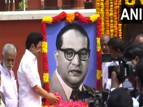 Tamil Nadu leaders pay tribute to Dr BR Ambedkar 