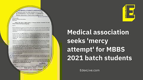 Medical association AIMSA seeks additional attempt for MBBS 2021 batch
