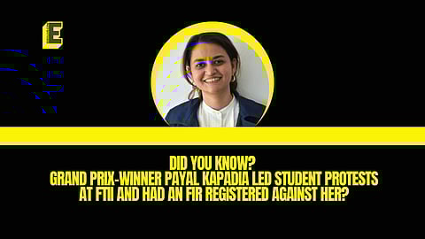 FTII initiated disciplinary action against her when she led the boycott of classes