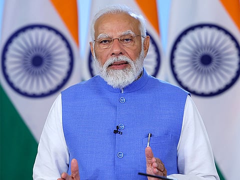 PM Modi lays foundation for two new DU campuses, Veer Savarkar College