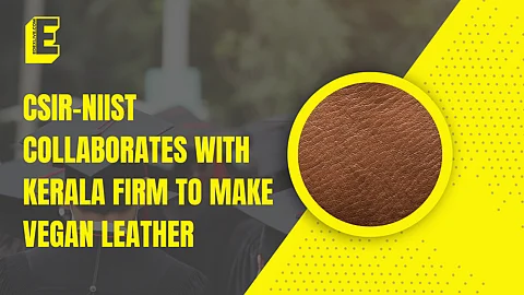 The new technology allows the company to manufacture environment-friendly replacements for animal leather from plant sources