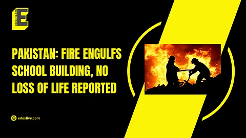 Pakistan: Nearly 1,400 girl students evacuated from massive fire in school building 
