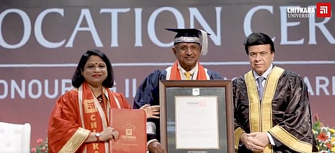During the ceremony