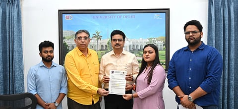 The meet with DU VC