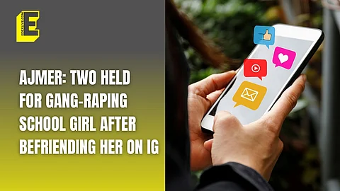 Ajmer: Two held for gang-raping school girl after befriending her on IG