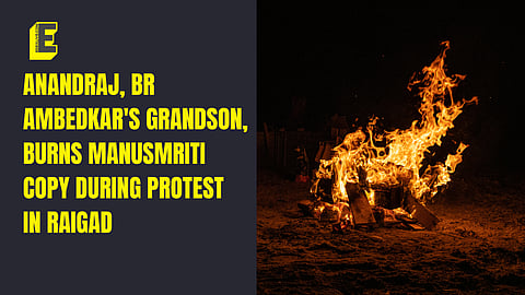 Ambedkar and his supporters gathered at the Kranti Stambh in Mahad city of Raigad district