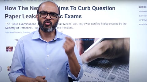 Screenshot from NEETprep video