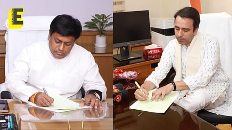 Dr Sukanta Majumdar and Jayant Chaudhary