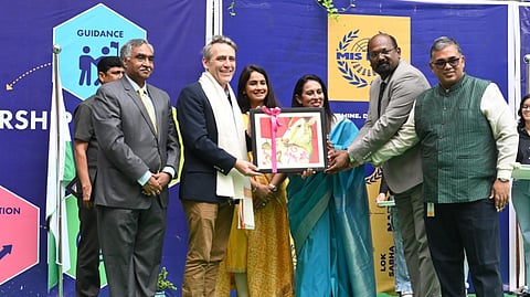 Gareth Wynn Owen, the British Deputy High Commissioner at the event