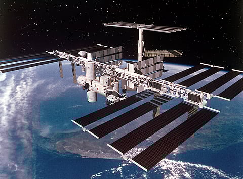 A view of ISS