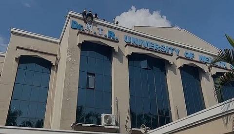 Miscreants change Dr YSR University name back to Dr NTR University. 