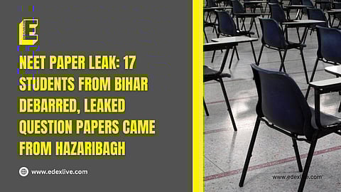 NEET paper leak update