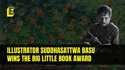 Who is illustrator Suddhasattwa Basu who just won the Big Little Book Award?