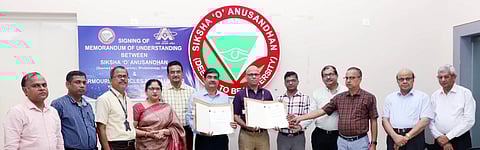 During the MoU signing