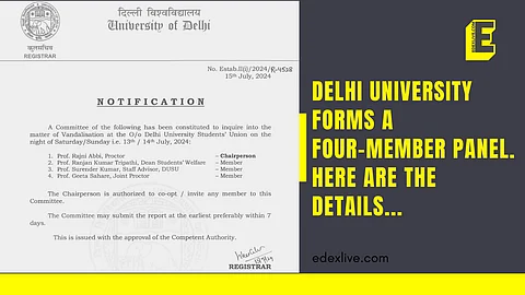 DU forms four-member panel