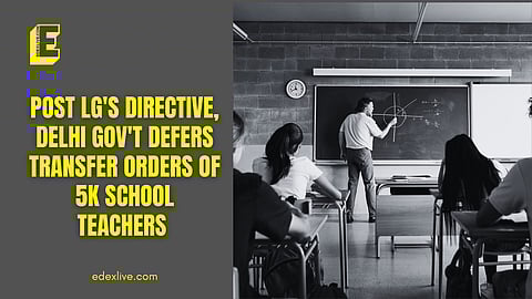 Delhi teacher's transfer