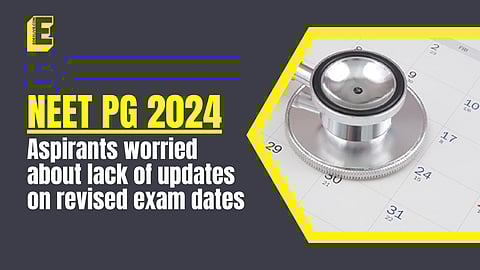 NEET PG 2024: Aspirants worried about lack of updates on revised exam dates