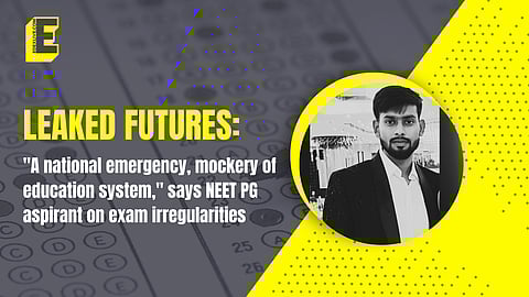 LEAKED FUTURES: "A national emergency, mockery of education system," says NEET PG aspirant on exam irregularities