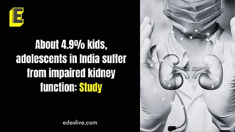 The prevalence of impaired kidney function was found more in males and rural areas