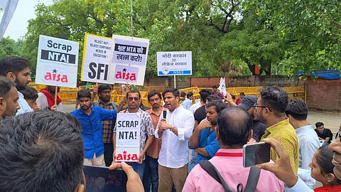 NEET-UG row: Students continue protests at Jantar Mantar; India Youth Front to protest on July 8